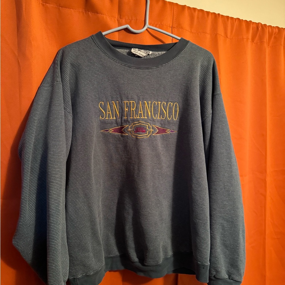 Vintage Crew! Embroidered SAN FRANCISCO CREW